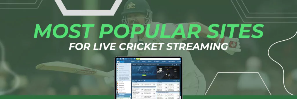 Most popular sites for live cricket streaming