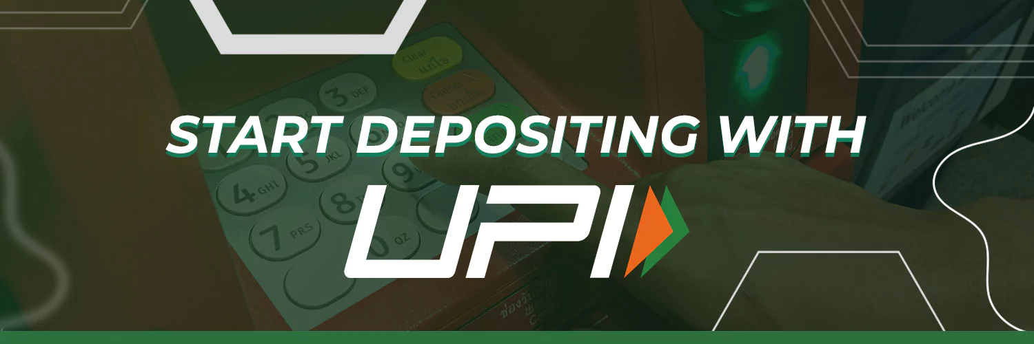 Start Depositing with UPI for Cricket Betting